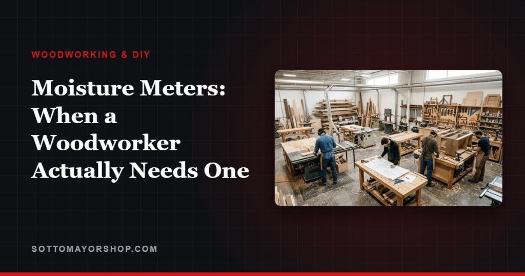 Moisture Meters: When a Woodworker Actually Needs One