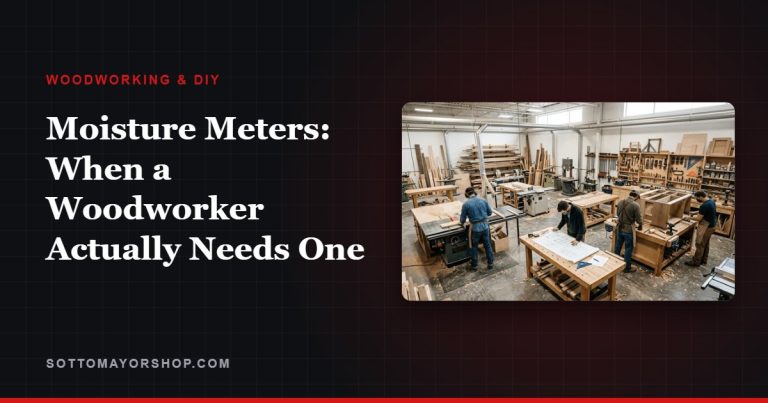Moisture Meters: When a Woodworker Actually Needs One