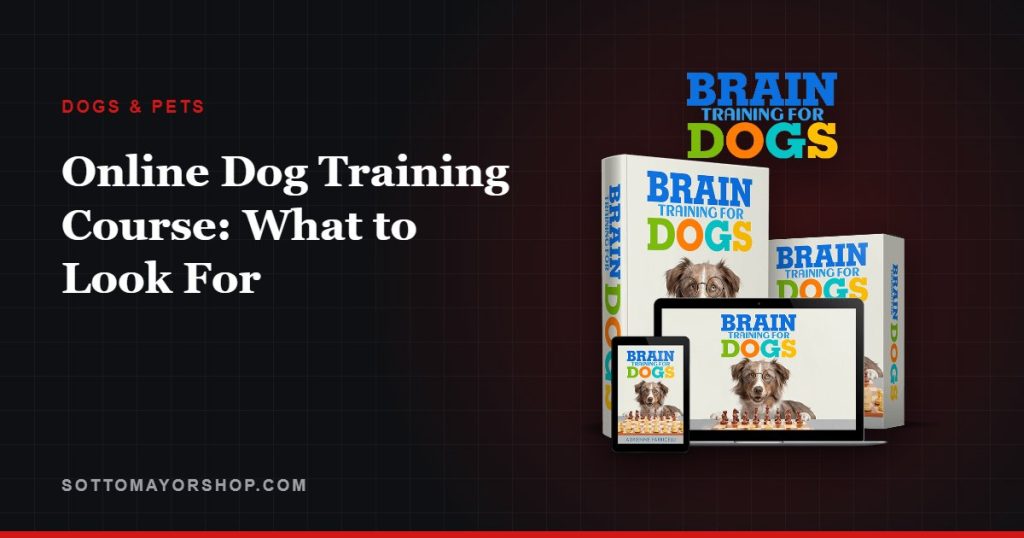 Online Dog Training Course: What to Look For