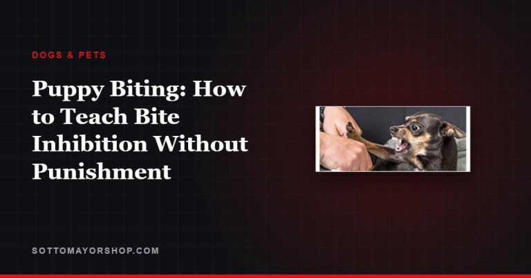 Puppy Biting: How to Teach Bite Inhibition Without Punishment