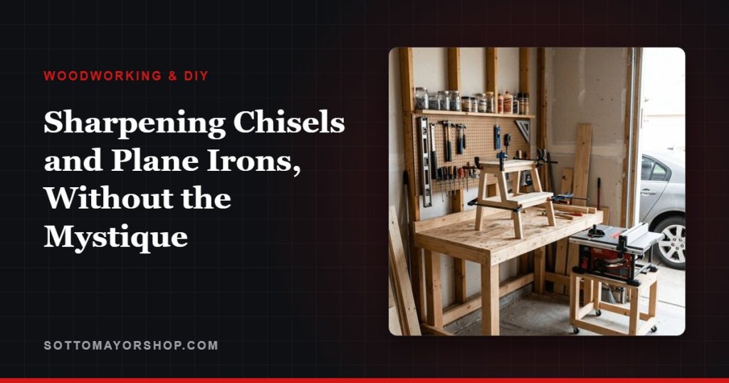 Sharpening Chisels and Plane Irons, Without the Mystique