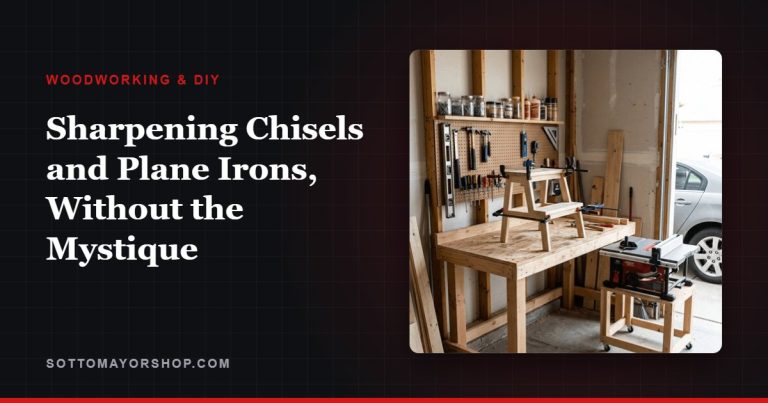 Sharpening Chisels and Plane Irons, Without the Mystique