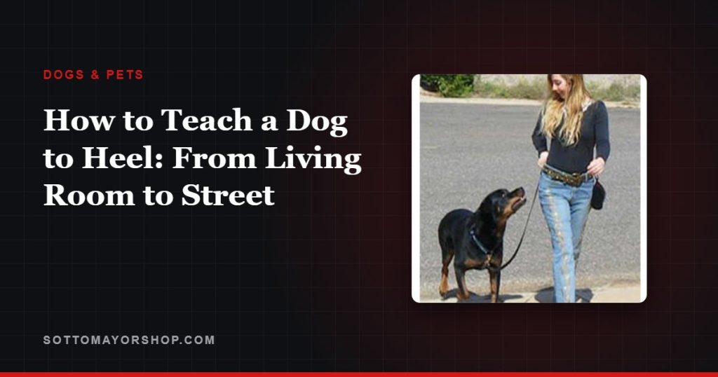 How to Teach a Dog to Heel: From Living Room to Street